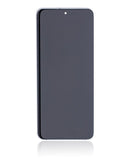 Pantalla OLED con marco para Samsung Galaxy S20 5G (solo marco Verizon 5G UW) (remanufacturado) (Blanco Nube)