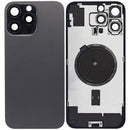 Encuentra tapas traseras originales para iPhone 16 Pro Max en Quetzaltenango con MagSafe Magnet, NFC y Flashlight Flex en color Negro Titanium.