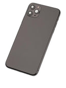 Tapa trasera con componentes pequenos pre-instalados para iPhone 11 Pro Max (Usado, Grado C) (Gris Espacial)