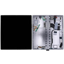 Pantalla service pack Samsung Galaxy Z Fold 7 5G Silver Shadow original, display OLED para reparación de pantalla rota.