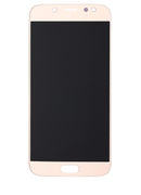 Pantalla OLED Samsung Galaxy J7 Pro J730 dorada refurbished, ideal para reparación de display.