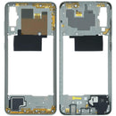 Tapa superior blanca original Samsung Galaxy A70 (A705) para reparación de mid frame.