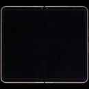 Pantalla OLED Pixel Fold reacondicionada en porcelana con marco intermedio, repuesto para reparación de display principal.