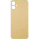 Tapa trasera dorada para Samsung Galaxy A06 4G (A065) sin logo, repuesto de calidad Aftermarket Plus.