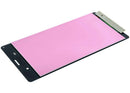 Pantalla LCD sin marco original Sony Xperia Z3 negra, repuesto para reparación de display roto.