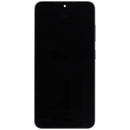 Pantalla OLED Samsung Galaxy S25 5G Silver Shadow con marco, repuesto para reparación de display roto.