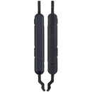 Botones laterales de encendido y volumen gris para Samsung Galaxy A07 4G (A075). Repuesto para reparación.