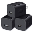 CUBO DE CARGA DE PARED NEGRO