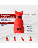 Altavoz Bluetooth Bulldog 13.1 en color rojo, ideal para disfrutar de tu música en Quetzaltenango.