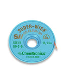 Mecha desoldadora Chemtronics SW18035 (2mm de ancho : 1.5m de largo)