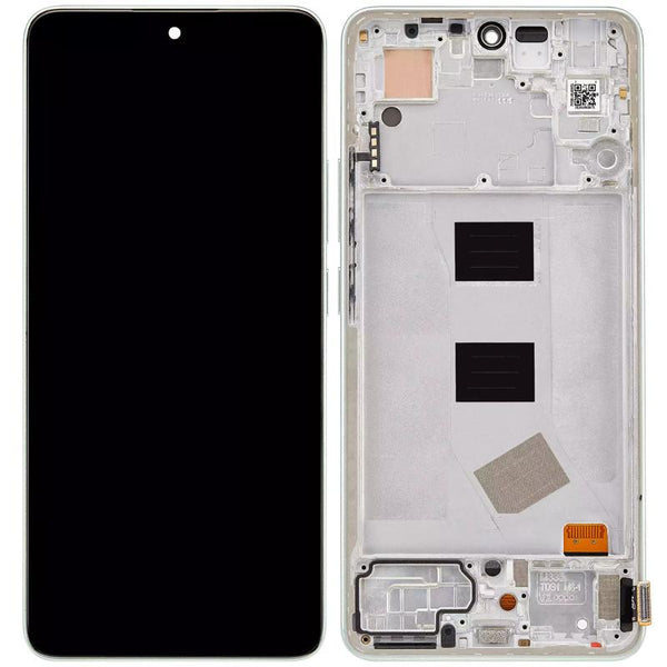 Reparación de pantalla Xiaomi Redmi Note 13 4G en Quetzaltenango - Pantalla con marco Aftermarket Incell en color Mint Green.