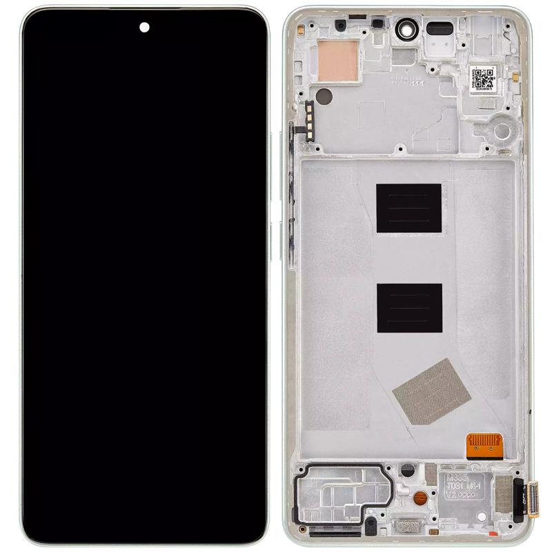 Reparación de pantalla Xiaomi Redmi Note 13 4G en Quetzaltenango - Pantalla con marco Aftermarket Incell en color Mint Green.