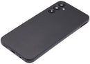 Tapa trasera negra para Samsung Galaxy A14 4G (A145) con lente de cámara, repuesto original.