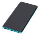 Pantalla refurbished OnePlus 8 5G (IN2010) con marco Glacial Green para reparación y cambio de display.
