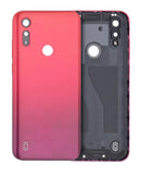 Encuentra la tapa trasera en color Sunrise Red para tu Motorola Moto E6S en Quetzaltenango. 