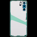 Tapa trasera blanca para Samsung Galaxy S21 FE 5G SM-G990, con lente de cámara, repuesto Aftermarket Plus.