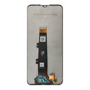 Pantalla LCD y digitalizador negro para Motorola Moto G10, repuesto para reparación de pantalla rota.