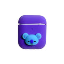 Estuche APPLE Case Airpods Gen 1/2  Lila - Koala