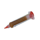 Jeringa Amtech RMA-223-LF de 10cc con flux de soldadura tacky paste no-clean para reparación electrónica.