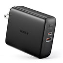 AUKEY 2-IN-1 Cargador de pared 20w  + 5000mAh Power Bank