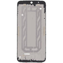 Marco de pantalla Samsung Galaxy A16 5G (2024) en negro, carcasa frontal de repuesto.