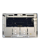 Carcasa superior con teclado para MacBook Pro 15" con Touch Bar (A1707 / Finales 2016 / Mediados 2017) Teclado UK (Usado original como nuevo) (Plata)