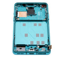 Pantalla refurbished OnePlus 8 5G (IN2010) con marco Glacial Green para reparación y cambio de display.