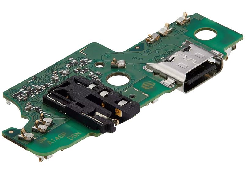 Reparación de puerto de carga con conector de audífonos para Samsung Galaxy A14 5G en Quetzaltenango.