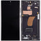 Pantalla OLED para Samsung Galaxy S23 Ultra 5G con marco (Phantom Black) Original