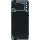 Tapa trasera azul original Samsung Galaxy A7 (A750/2018) con lente de cámara, para reparación de móviles.