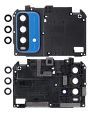 Lente de cámara trasera con soporte para Xiaomi Redmi Note 9 4G en color Azul en Quetzaltenango.
