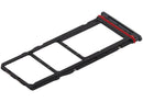 Bandeja SIM individual Steel Gray para Motorola Moto G14, repuesto original para reparación de porta chip.
