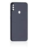 Tapa trasera negra para Samsung Galaxy A11 (SM-A115F), repuesto para reparación de carcasa.