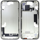 Tapa trasera amarilla OEM usada para iPhone 15 US Version (A2846, A3090, A3092), perfecta para cambio de housing.
