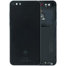 Tapa trasera original Huawei Y7 (2018) LDN-LX1 negra, recambio para carcasa de móvil.