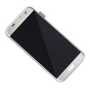 Pantalla original Samsung Galaxy S7 G930 Silver Titanium, repuesto para reparación display LCD.