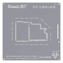 Stencil Qianli Bumblebee QS131 para Xiaomi Mi 9 Pro, reparación de CPU universal, capa intermedia.