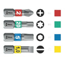 Juego de herramientas Wera Tool-Check PLUS 2 de 39 piezas con carraca, vasos y puntas de 1/4 pulgada.