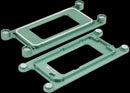 Molde de presión magnético XHZC para alineación de pantalla LCD iPhone 17 Pro (paquete de 2) para reparación.