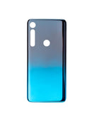 Tapa trasera original para Motorola One Macro (XT2016 / 2019) en color Space Blue disponible en Xela, Quetzaltenango.