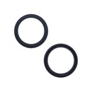 Anillo de cámara trasero negro medianoche para iPhone 13 / 13 Mini, bezel de repuesto (paquete de 10).