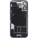 Tapa trasera original negra para iPhone 16 Plus con MagSafe, NFC y flex de linterna.