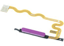 Sensor de huella original Motorola Moto G (XT2613/2026) en color orquídea cattleya, repuesto para reparación.