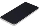 Pantalla OLED refurbished blanca para Xiaomi 14 Ultra, con marco, ideal para reparación de display roto.