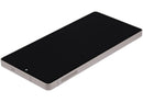 Pantalla OLED con marco para Samsung Galaxy S25 Ultra 5G en Titanium Pink Gold, Jade Green y Grey.