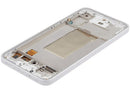 Pantalla OLED refurbished blanca con marco para Samsung Galaxy A37 5G (SM-A376), repuesto para reparación de display.