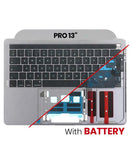Tapa superior con batería y teclado para MacBook Air 13 (A1369 / Late 2010) en Quetzaltenango.