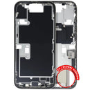 Chasis medio iPhone 16 Pro Natural Titanium usado, con pequeñas partes, ideal para reparación de A2925/A2926.