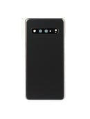 Tapa trasera con lente de camara para Samsung Galaxy S10 5G (Negro Majestuoso)