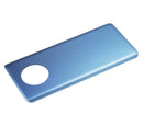 Tapa trasera original OnePlus 7T Glacier Blue, repuesto de back cover para teléfono golpeado.